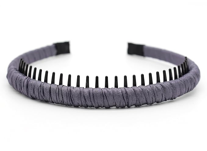 JOBANDFashion Hair Accessories,plastic headbands for women,headband with teeth Suitable Daily Use,Spa,Parties and Yoga(pack of 4)