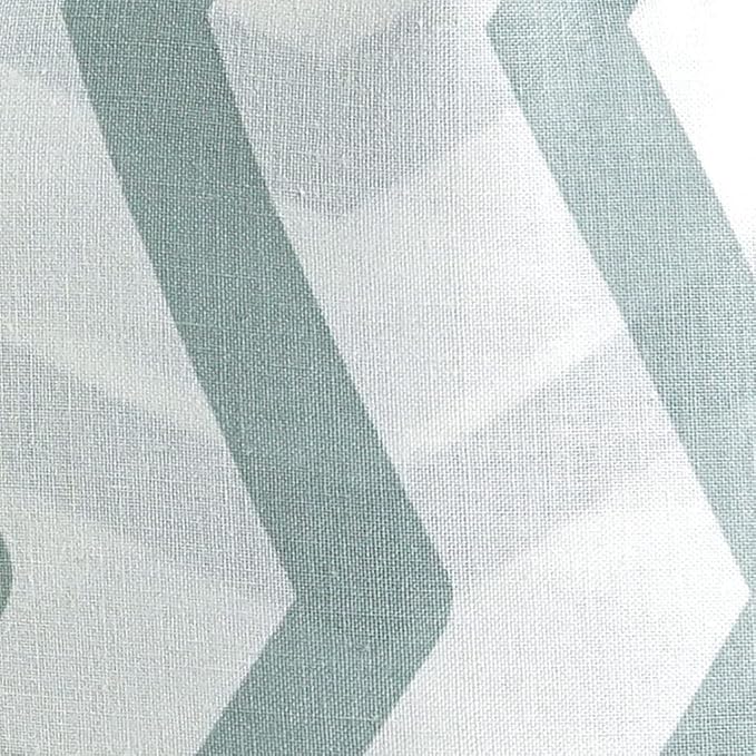 Lane Linen 100% Organic Cotton Pillow Cases Standard Size Set of 2 (20"x26") - Cotton Pillowcases Standard Size - Ultra Soft Pillow Cases Set of 2 - Standard Pillow Case Pack of 2 - Chevron Cool Blue