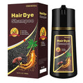Chestnut Brown Hair Dye Shampoo, Instant Hair Dye for Men & Women, Long lasting Color SHampoo Hair Dye for All Hair Types, Esay to Use Shampoo Para Canas 16.9 Fl Oz (Chestnut brown)