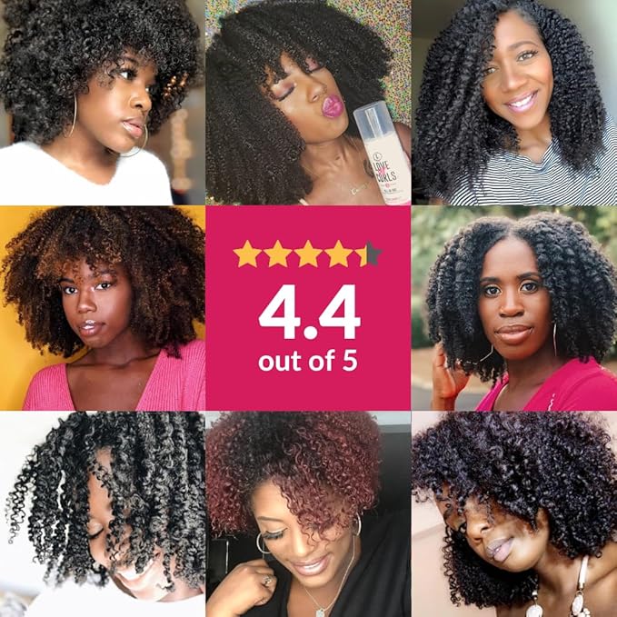 Love Ur Curls - Kinky Coily All in One Curl Cream Styler, Curling Cream for Curly Hair, Repair, Define, Hydrate & Style with Shea Butter, 250mL