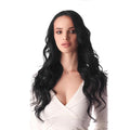 Full Shine 18Inch Black Virgin Tape in Hair Extensions Remy Tape in Human Hair Extensions Color 1 Black 25 Gram Seamless Unprocessed Skin Weft 10Pcs for Women