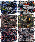 Headband Neck Gaiter Head Wrap Headwear Face Mask Magic Scarf Bandana for Men and Women