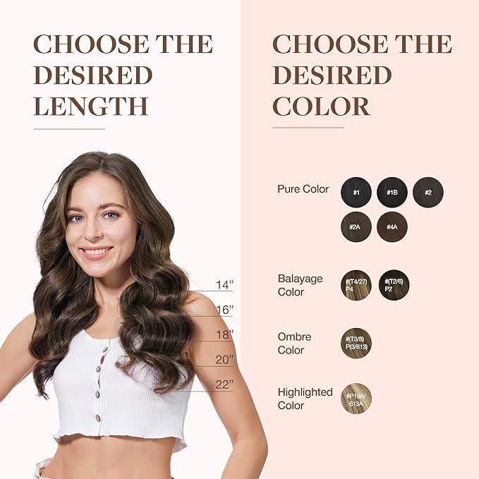GOO GOO Clip in Hair Extensions Real Human Hair, Remy Human Hair Extensions Clip ins for Women, Natural Human Hair, 22inch 110g 7Pcs, 1B/6/1B Balayage Natural Black to Chestnut Brown
