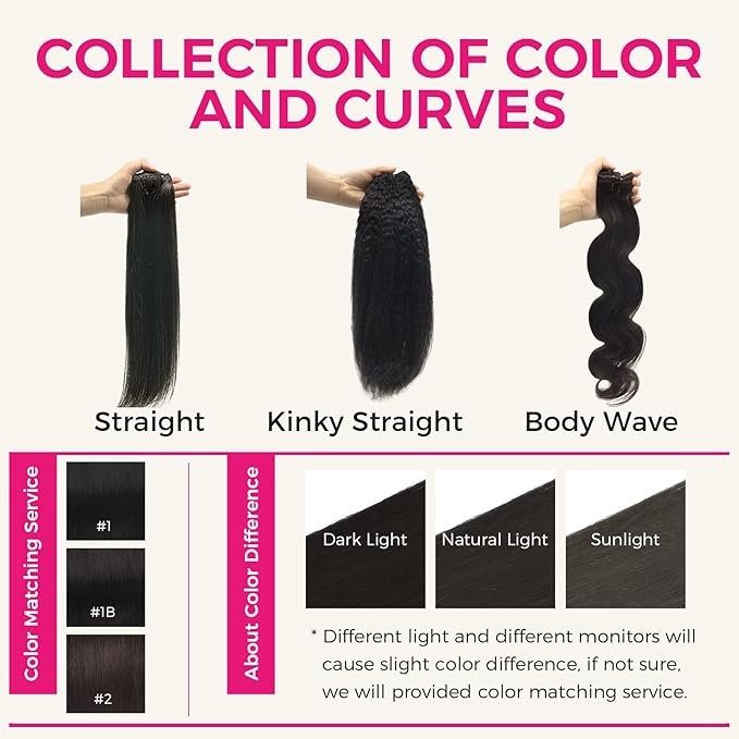 Lashey Clip in Hair Extensions Real Human Hair, 12 Inch 7pcs 120g #1B Natural Black, Straight Remy Human Hair Clip in for Black Women