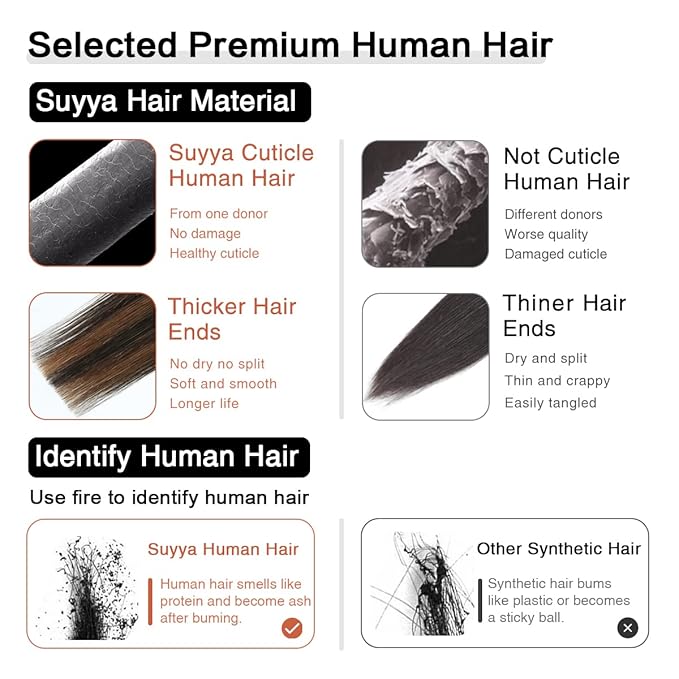 SUYYA Tape in Hair Extensions Human Hair Balayage Natural Black to Chestnut Brown 16 Inch 40g/pack 20pcs Straight Seamless Skin Weft Tape in Real Human Hair Extensions(16inch #P1B/6/T1B)