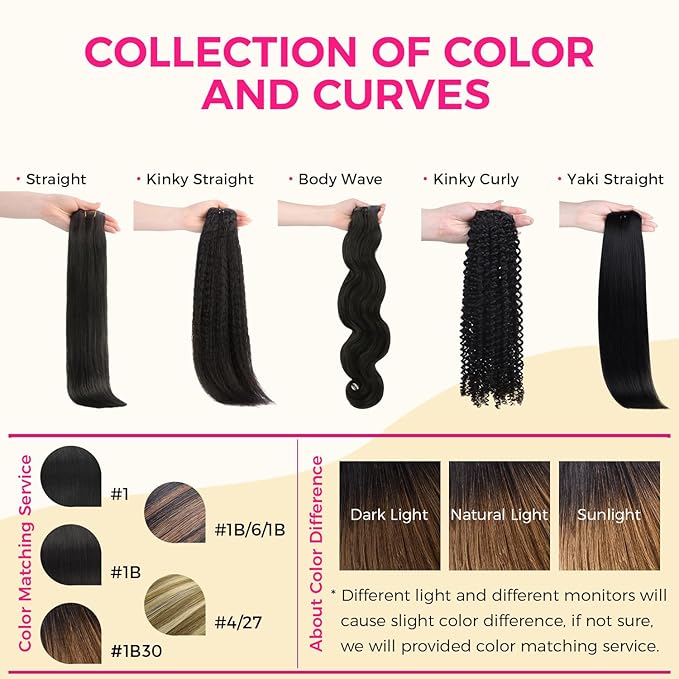 Lashey Seamless Clip in Hair Extensions Human Hair Ombre Natural Black to Medium Auburn Light Yaki Straight Clip in with PU Soft Invisi Edge 110g 7pcs 16 Inch Hair Extensions