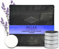 Shower Steamers 6 Pack - Aromatherapy Shower Bombs for Stress Relief - Spa Self Care Gift Set, Holiday Stocking Stuffers for Women & Men - Lavender