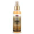 African Pride Black Castor Miracle Anti-Humidity Heat Protectant Spray - 400°F Heat Protection, Shields Against Heat Damage, Contains Black Castor Oil and Keratin Complex, 4 oz