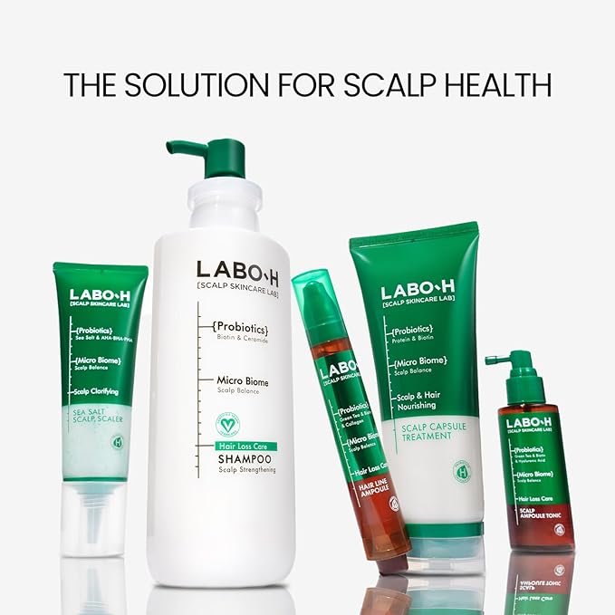 Scalp Strengthening Capsule Conditioner for Hair Growth & Anti-Loss | Vegan Treatment with Vitamin C, Biotin, Caffeine and Rosemary Oil, Instant Softening & Nourishing, Korean, 7.43 Fl. oz.