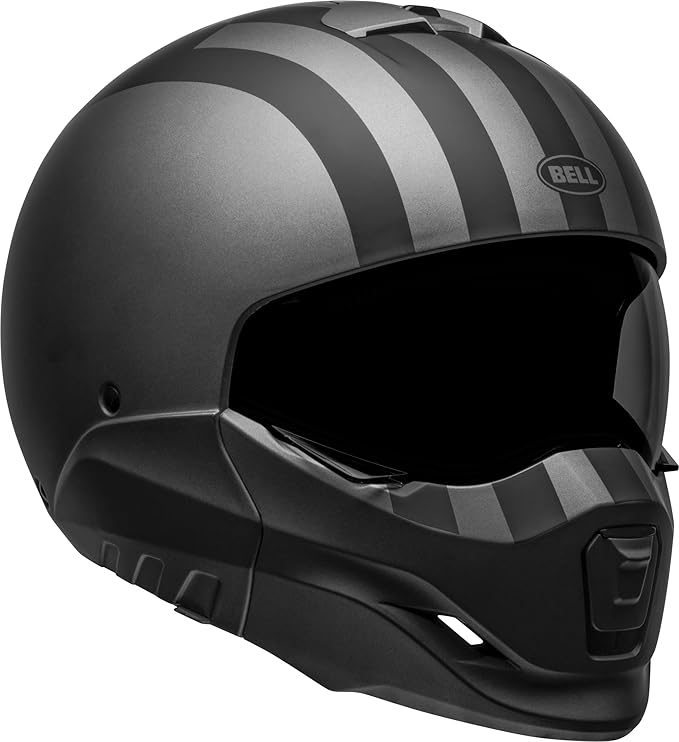 Bell Broozer Helmet (Free Ride Matte Gray/Black - X-Large)