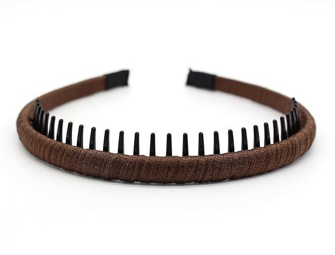 Zig Zag Hairbands - Head Bands for Women's Short Hair, Non-Slip Hair Accessories (4 Colors)