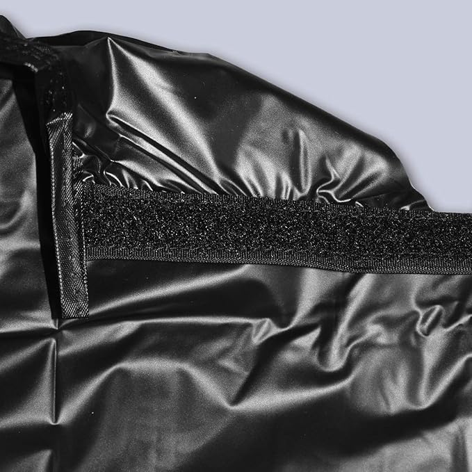 Betty Dain Jumbo Shampoo Cape, 45" W x 54" L, Waterproof & Stain-resistant Vinyl, Touch-and-close Fastener, Machine Washable