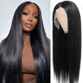 13X6 Lace Front Wigs human hair, 100% Real Human Hair,[More 1 Year Life,210-310g], Straight Wigs Human Hair Pre Plucked Glueless Wigs Human Hair for Women (24Inch)