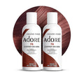 Adore Semi Permanent Hair Color (076 Copper Brown) | Vegan & Cruelty-Free Brown Hair Dye | No Ammonia, No Peroxide, No Alcohol | 4 Fl Oz Each (Pack of 2)