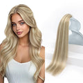 Sunny Hair Tape in Hair Extensions Human Hair, Blonde Hair Extensions Tape in Highlight Blonde Human Hair Tape in Extensions 18 inch 50G