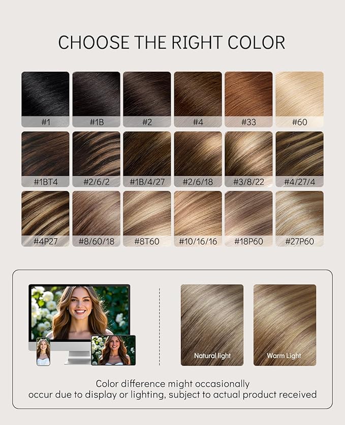 VINBAO Invisi Edge Tape in Extensions Real Human Hair 60g 20pcs Balayage Ash Brown and Blonde Mixed with Ash Blonde Seamless Injection Tape in Hair Extensions 22inch #8/60/18