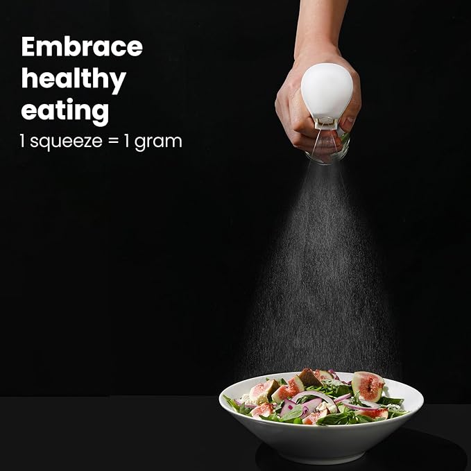 Mistifi Oil Sprayer 150ml glass bottle. Upgraded Version.Fine Mist Spray Bottle for Air Fryer, Olive Oil, Avocado Oil, Healthy Nonstick Frying, Commercial & Home Kitchen Use　(PS640)
