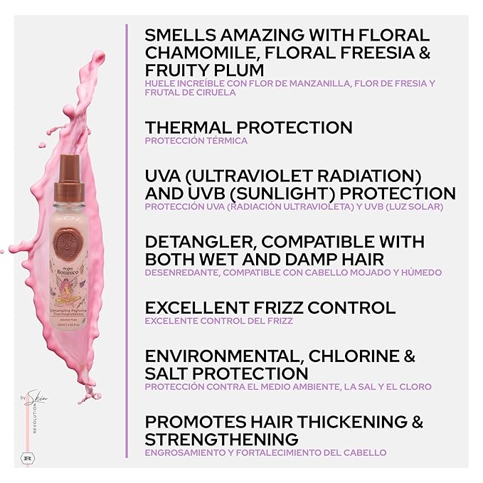 Ritual Botánico Keratina Orgánica | Treatment to Straighten, Repair and Relax Hair | Natural, Organic & Vegan | Product of Colombia | Perfume Termoprotector, 120ml/4.05 Fl Oz (2 Count)