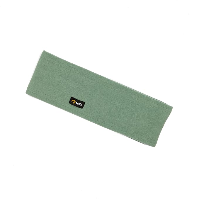 Lupa Handmade Unisex Triple-Layer Micro Fleece Headband - Headband Ear Warmer - Ear Warmers for Women & Men - Ears Cover (Tundra)