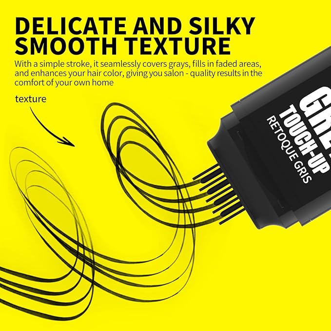 SEVICH Hair Color Stick For Gray Roots- Instantly Cover Grey Hair Dye Comb,Four Toothed Comb Design for Sparse Hairlines Coverage, Contains Natural Plant Extracts,for Men and Women,15g(Dark Brown)
