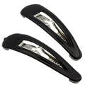 Camila Paris AD87/2 French Hair Barrettes Clips, Snap Hair Slides Clic Clac for Women, Styling Girls Side Slide-in Metal Snap Pin Hair Accessories for Women. Strong Hold, No Slip Grip, Made in France