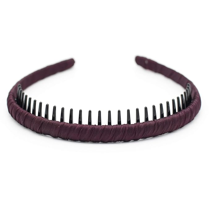 Fashion Hair Bands for Women - Short Hair Headbands, Non-Slip, Resin Hair Accessories (4 Colors)