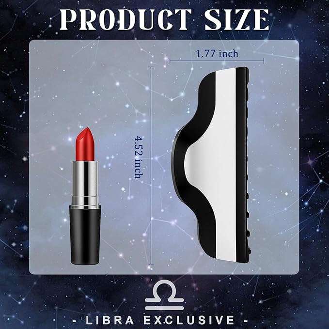 TOCESS Libra Constellation Claw Clips: 4.52 Inch Large Biodegradable Cellulose Acetate Hair Clips For Thick Thin Hair Women, Unique Design & Strong Grip Luxury Jaw Clips For Gift