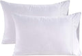 Lane Linen 100% Organic Cotton Pillow Cases King Size (20''x36'') King Size Set of 2 Certified Organic Cotton Pillowcases Set of 2 White Pillow Cases