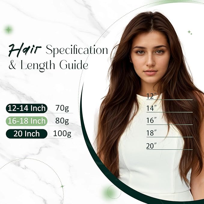 RUNATURE Wire Hair Extensions, Bleach Blonde Human Hair Extensions with Fish Line, Secret Clip in One Piece Extensions, Natural Remy Hair, Can Be Styled, 20 Inch 100g #24