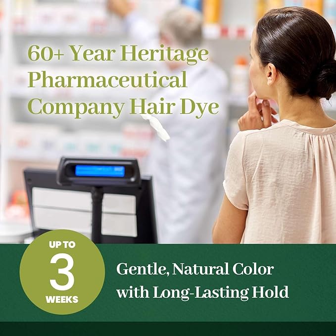 Dongsung Herb Speedy Color Cream(Dark Brown) – Korean Herbal Vegan Hair Dye, PPD-Free, Ammonia-Free, Hypoallergenic – 100% Gray Coverage, Odorless, Dermatologically Tested, Quick 20-Minute Application