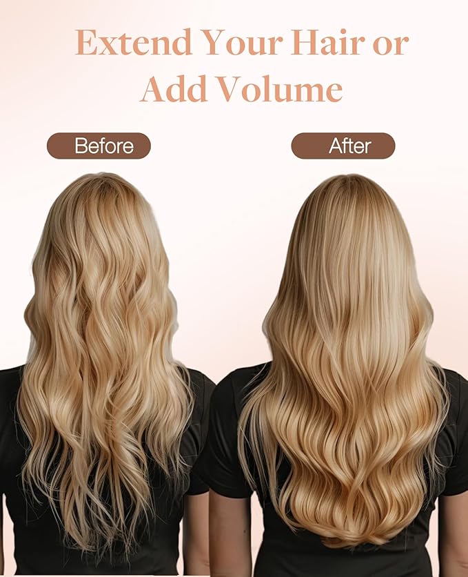 GOO GOO Invisi Edge Tape in Hair Extensions Human Hair, 60A Platinum Blonde 20pcs 18inch 50g, Virgin Remy Hair, Seamless Injected Tape, Natural Look