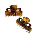 Camila Paris CP2608/2 French Hair Clip for Women, Set of 2 Small 1 inch Girls Hair Claw Clip Jaw Fashion Durable Styling Hair Accessories for Women, Ladies Strong Hold Grip Clamp, Made in France