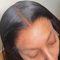 180% Density Body Wave Wigs for Women HD Transparent Lace Frontal Wigs Human Hair Brazilian Virgin Bleached Knots with Baby Hair (32inch)