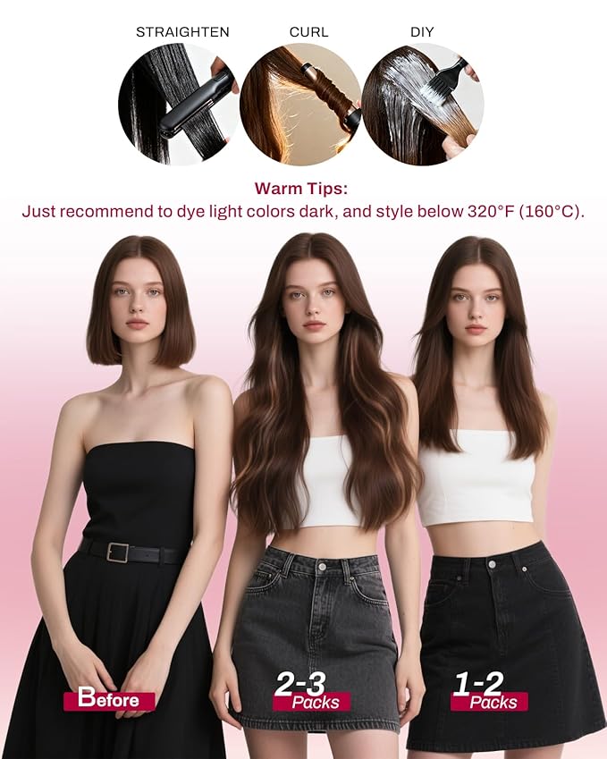 Moresoo Clip in Hair Extensions Natural Black Remy Straight Invisible Lace Double Weft Clip in Human Hair Extensions Natural Black #1b 5pcs 80g 18inch