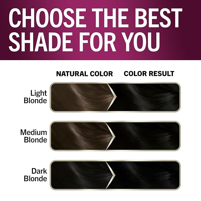 Schwarzkopf Keratin Color, Color & Moisture Permanent Hair Color Cream, 1.2 Jet Black, 1 Kit (Pack of 2)