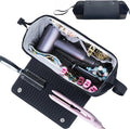 2IN1 Hair Tools Travel Bag with Heat Resistant Mat for Flat Irons, Straighteners, Curling Iron, and Haircare Accessories,Compatible with Revlon One Step Hair Dryer,Revlon Volumizer Hair Dryer Brush