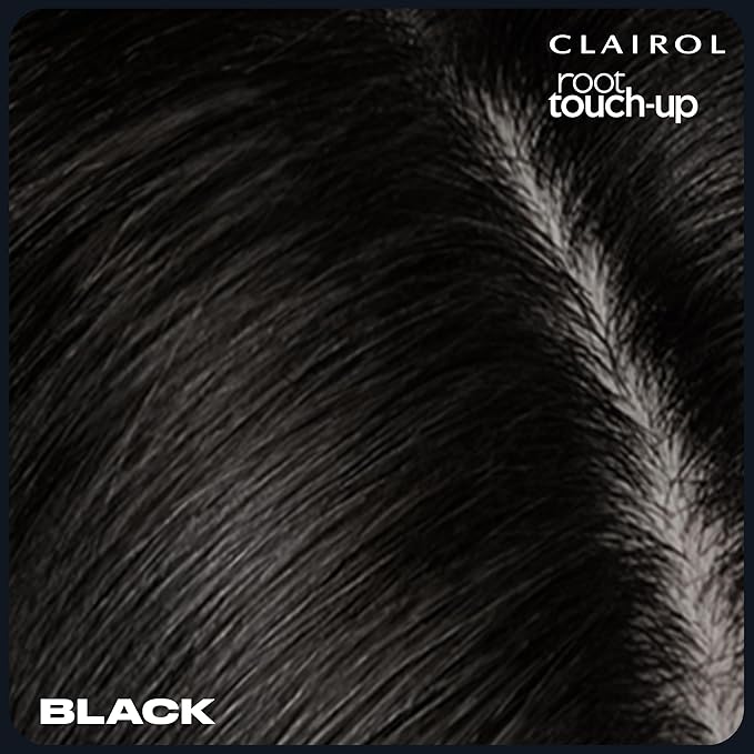 Clairol Root Touch-Up Temporary Hair Coloring Spray, Black Hair Color, Pack of 1