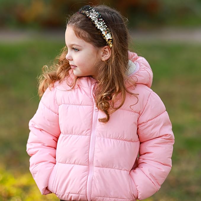 FROG SAC Flip Sequin Headband for Girls, Wide Headbands for Kids, Sparkly Sequined Toddler Hair Bands, Sparkle Head Band Hair Accessories, Easter Basket Fillers Stocking Stuffers (Rainbow/Gold)