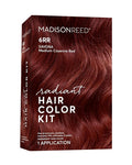 Madison Reed Radiant Hair Color Kit - 6RR Medium Vibrant Cayenne Red (Savona Scarlet) Vivid Color Permanent Hair Dye, PPD-Free & Ammonia-Free, 1 Pack