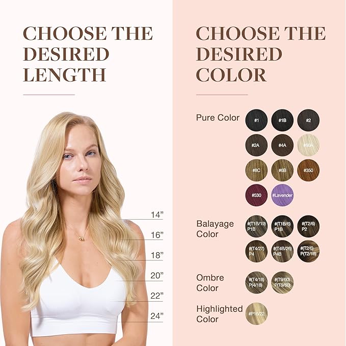 GOO GOO Clip in Hair Extensions Real Human Hair, Remy Human Hair Extensions Clip ins for Women, Natural Human Hair, 18inch 120g 7Pcs, 18D/22F Dirty Blonde Highlights