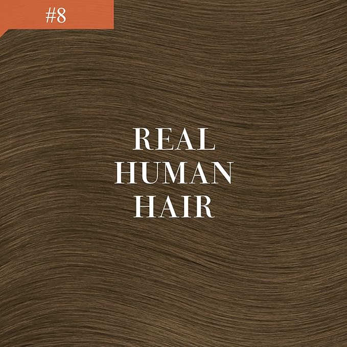 Ve Sunny Hair Extensions Ponytail Real Human Hair Wrap Around Clip in Ponytail Hair Extensions Straight Extensions Human Hair for Women Light Ash Brown 18inch 80G