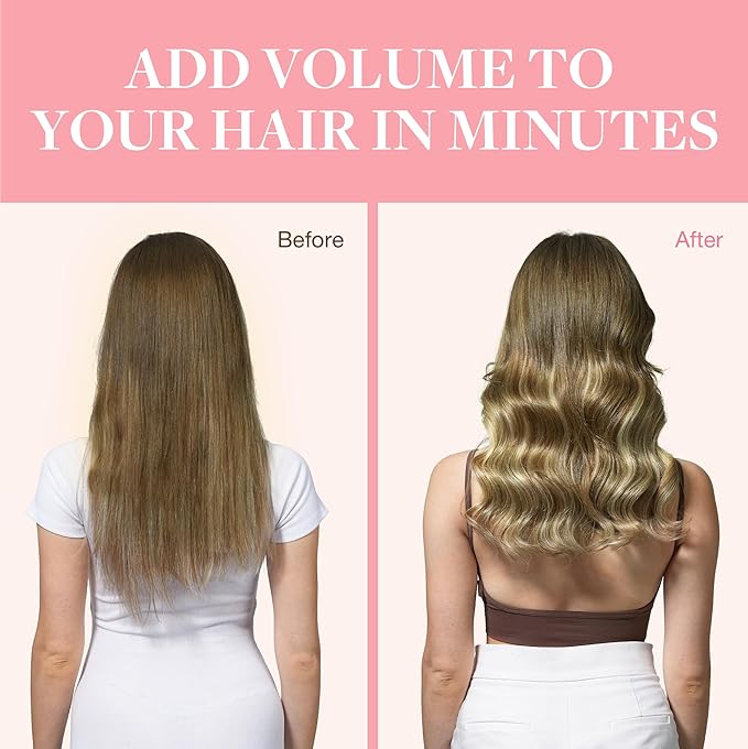 GOO GOO Clip in Hair Extensions Real Human Hair, Remy Human Hair Extensions Clip ins for Women, Natural Human Hair, 12inch 85g 7Pcs, 3/8/613 Balayage Walnut Brown to Ash Brown and Bleach Blonde
