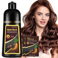 Instant Coffee Hair Dye Shampoo for Vibrant Hair Color, Natural Herbal Hair Color Shampoo Hair Dye, 3 in 1 Coloring & Care Formula Lasts 3-4 Weeks, Easy & Quick to Use for Women Men, 500ML