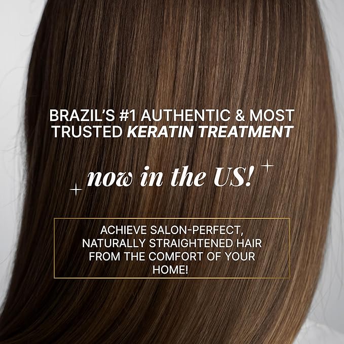 FASHION GOLD Keratin Hair Treatment (10 USES per Bottle), Keratina para Alisar el Pelo, Hair Botox Treatment, At Home Keratin Treatment, Alisados Organicos SIN FORMOL, Verdadera Keratina Brasileña