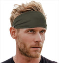 Tough Headwear Tough Outfitters Headband for Men - Mens Headbands - Working Out Sports Performance Head Bands - Athletic Cycling Running Sweat Band, Football Headbands - Sweat Bands Men/Women