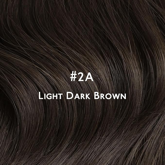 WENNALIFE Invisi Edge Tape in Hair Extensions Human Hair, 14 Inch 50g 20pcs Light Dark Brown Invisible Luxury Remy Hair Extensions Natural Seamless Injected Tape Ins Straight Extensiones De Cabello Hu