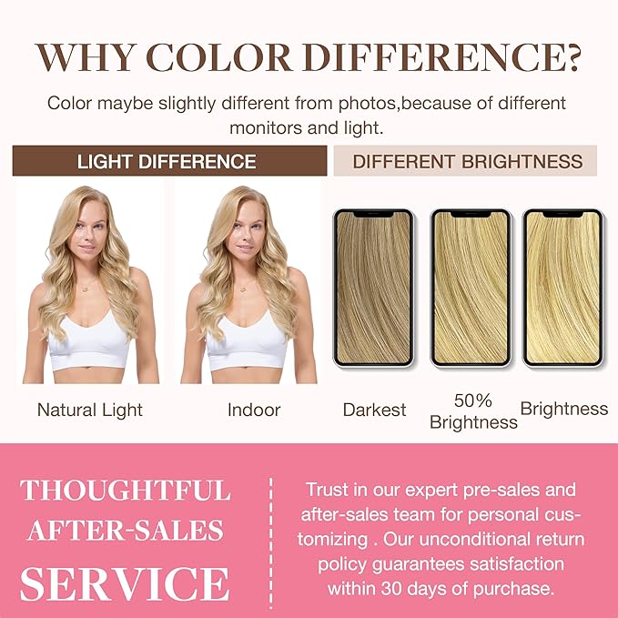 GOO GOO Clip in Hair Extensions Real Human Hair, Remy Human Hair Extensions Clip ins for Women, Natural Human Hair, 22inch 150g 7Pcs, 16/22 Light Blonde Highlighted Golden Blonde