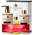 Dry Scalp Treatment for Women – 3-Step Scalp & Follicle Care System – Argan Oil Blend Hair Treatment, Herbal Cleansing Shampoo & Nutrient Rich Rinse – Soothes Itch, Reduces Flakes, Sulfate-Free