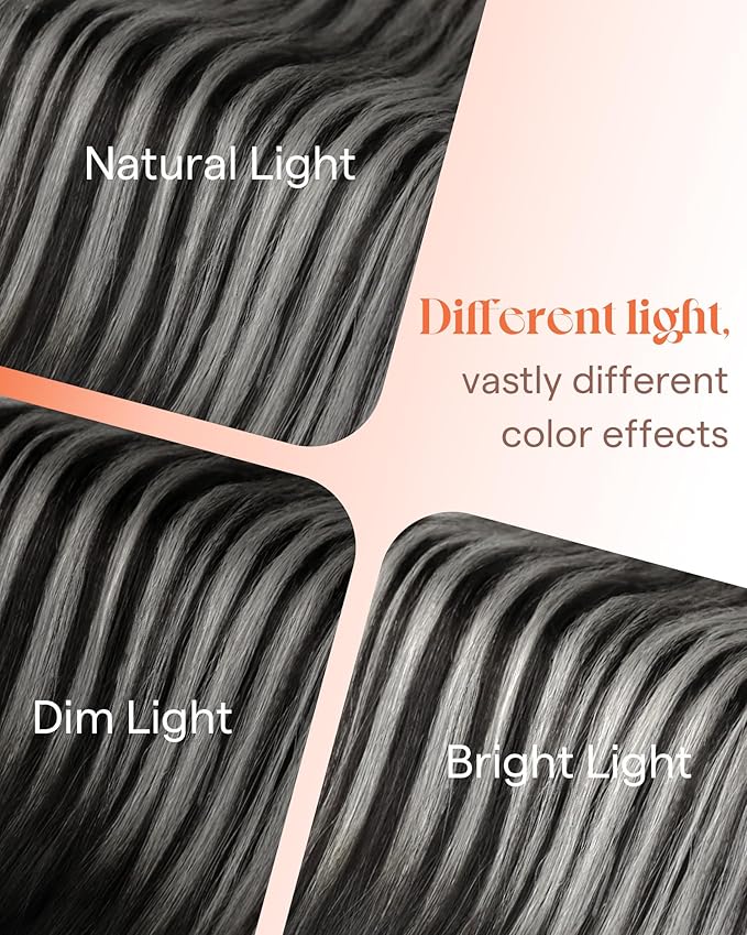 Sunny Hair Tape in Hair Extensions Real Human Hair Invisible Remy Hair Extensions Tape ins for Women Ombre Natural Black Root to Sliver Grey 22 inch 25G