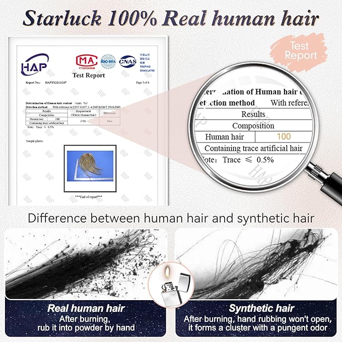 starluck Hair Toppers for Women with Bangs, 5"*5.5"Large Coverage Ombre Light Brown with Blond Highlight 100% Real Human Hair Toppers for Women with ThinningHair,Cover Gray HairRoots